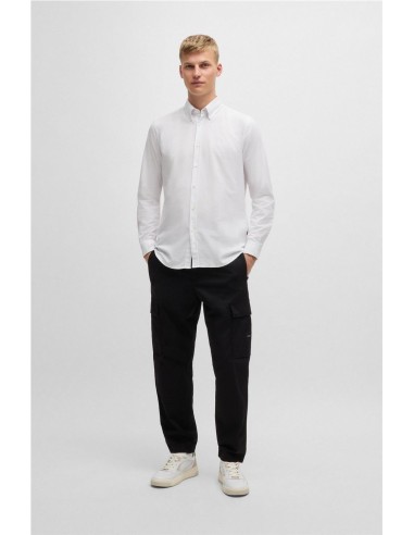 Camisa  Boss regular fit de algodón... Camisa  Boss regular fit de algodón...