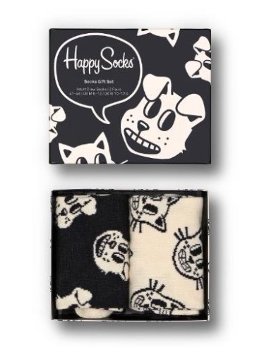 ESTUCHE HAPPYSOCKS 2UDS DIBUJOS