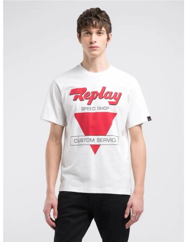 Camiseta Blanca Replay