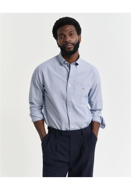 Camisa a rayas Gant AZUL