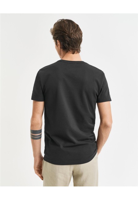 Camiseta Gant NEGRO