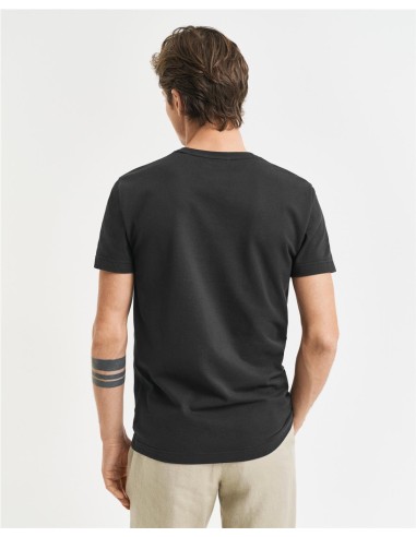 Camiseta Gant NEGRO