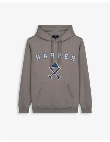 Sudadera Retro Hoodie GREYBLUE