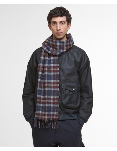 Bufanda Barbour CUADRO ROJO