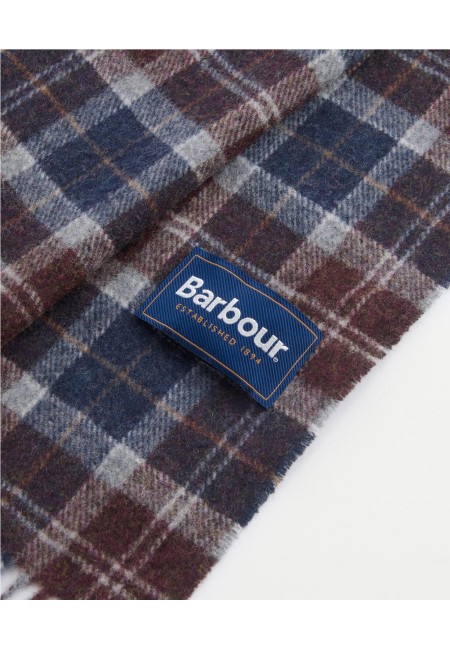 Bufanda Barbour CUADRO ROJO